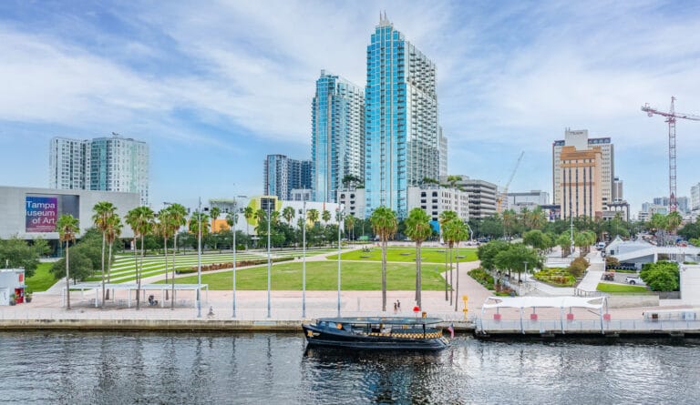 Pirate Water Taxi at Curtis Hixon Waterfront Park in Tampa