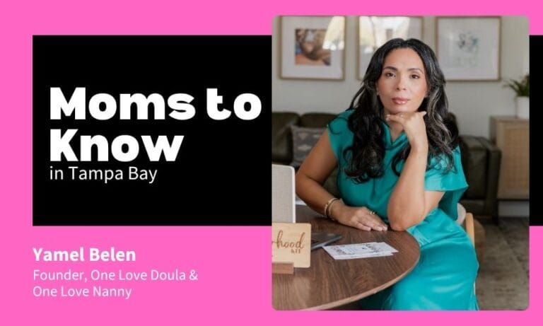 Moms to KNOW image featuring founder Yamel Belen