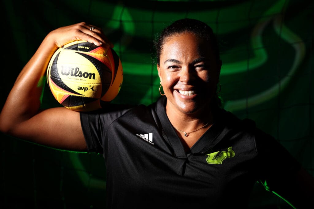 Portrait Session with Head Beach Volleyball Coach Pri Piantadosi-Lima