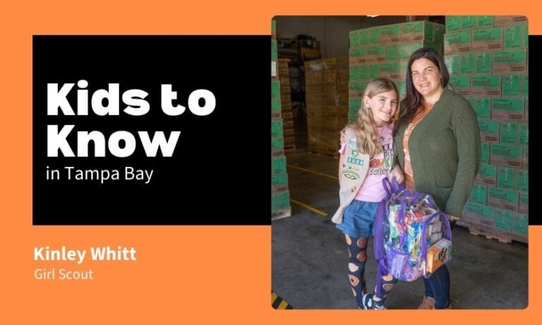 Kids to Know March 2026 Kinley and her mom