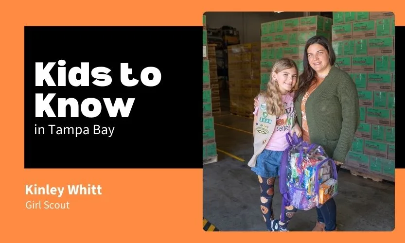 Kids to Know March 2026 Kinley and her mom