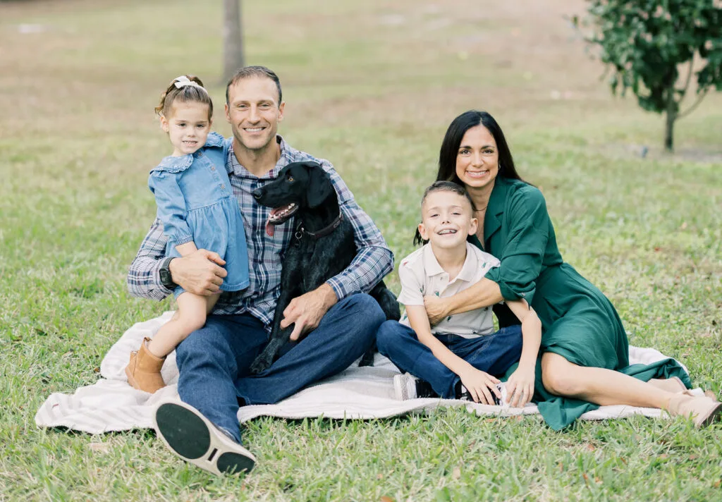 Nick Schuyler and family photo by Elizabeth Dugan Photography