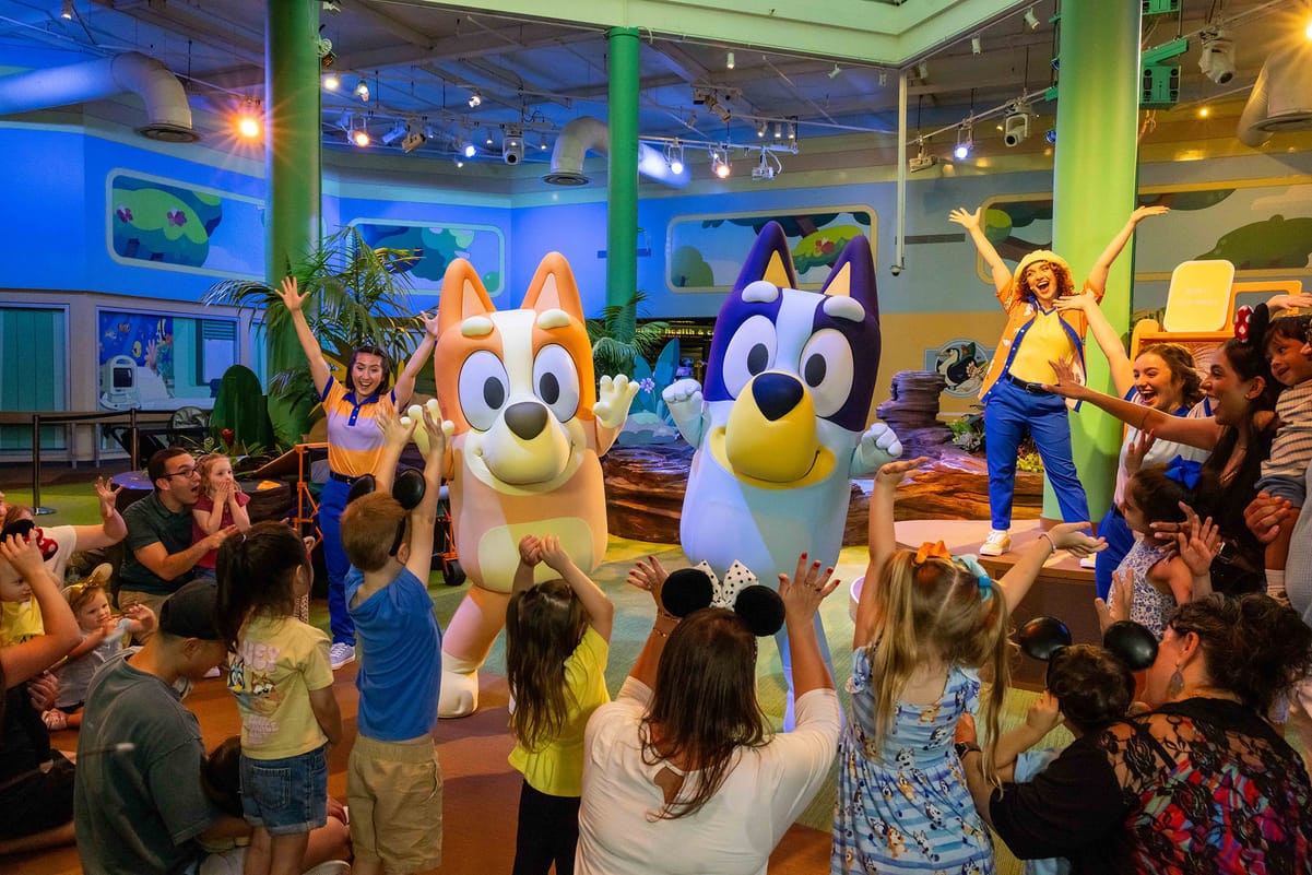 Bluey's Wild World at Conservation Station opens May 26