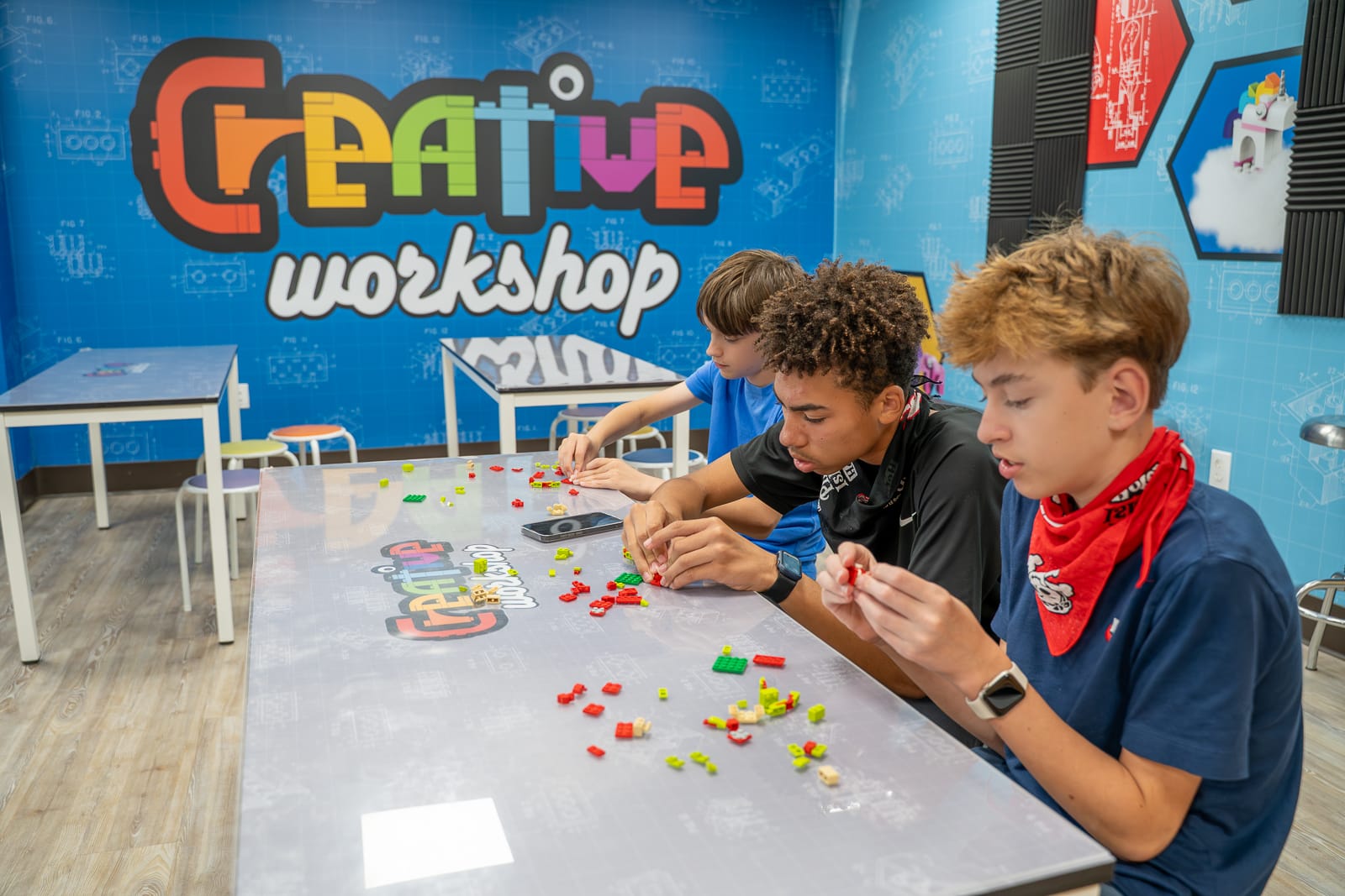 Creative Workshop at LEGOLAND Hotel in Florida. 