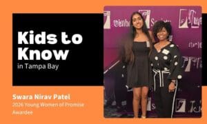 Kids to Know Swara Nirava Patel in the June 2026 Issue of Tampa Bay Parenting