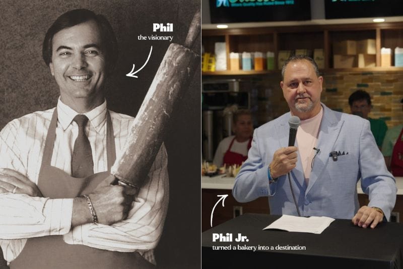 Phil Alessi and Phil Alessi Jr.
