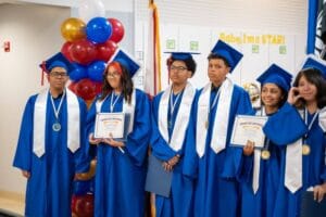 The k-8 Advantage with Excelsior Prep graduating students
