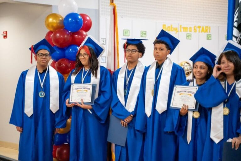 The k-8 Advantage with Excelsior Prep graduating students