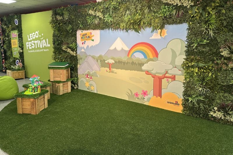 LEGO Festival Chill Zone is a great place to relax