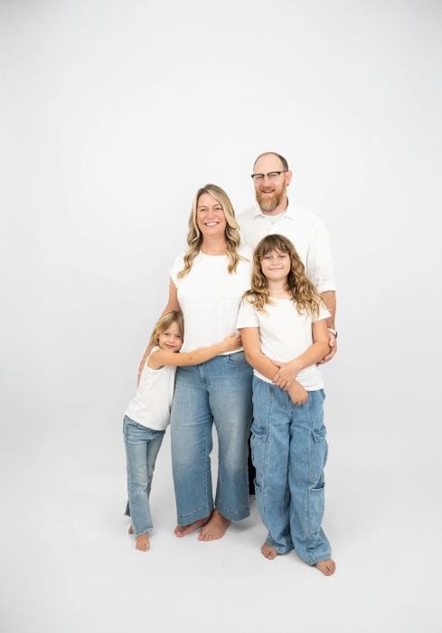 Emerson and Friends. Nicole Northway with her family