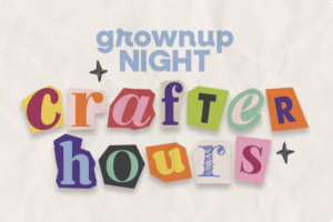 Glazer Children's Museum adult craft night