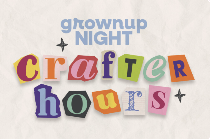 Glazer Children's Museum adult craft night