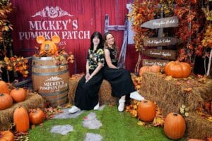 DIsney Springs Fall Into Magic Mickey's Pumpkin Patch Photo Pass Studio