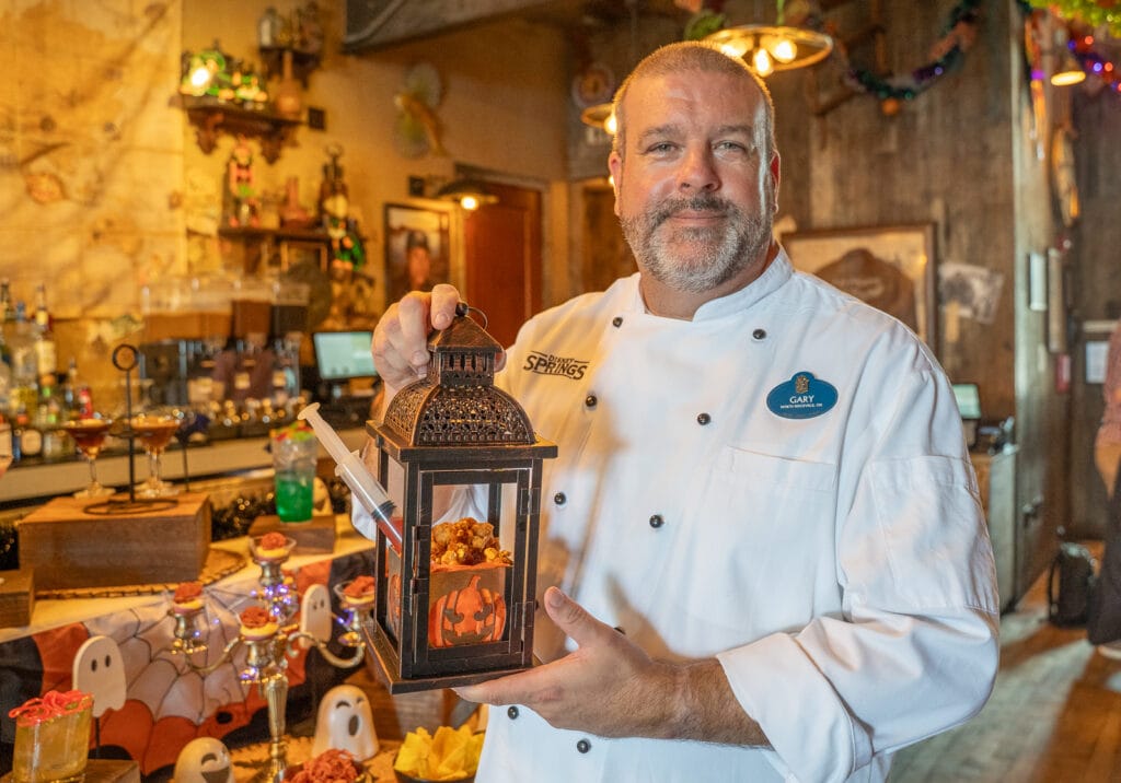 Disney Springs Fall Event Chef Gary Miles at Hangar Bar
