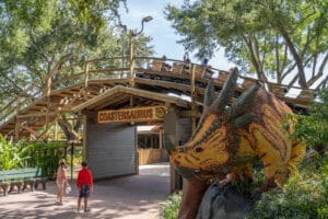 LEGOLAND Florida Resort Coastersaurus Florida's only fully wooden roller coaster. Photo by Laura Byrne.