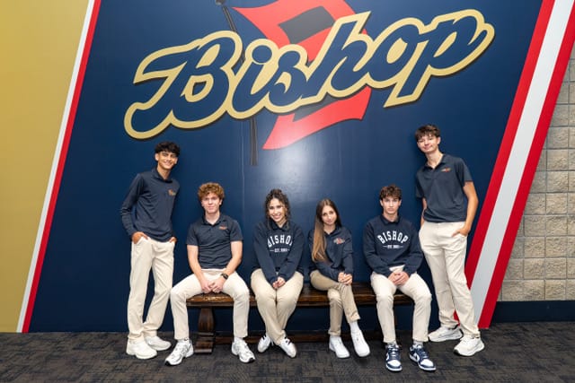  students from Bishop McLaughlin High School