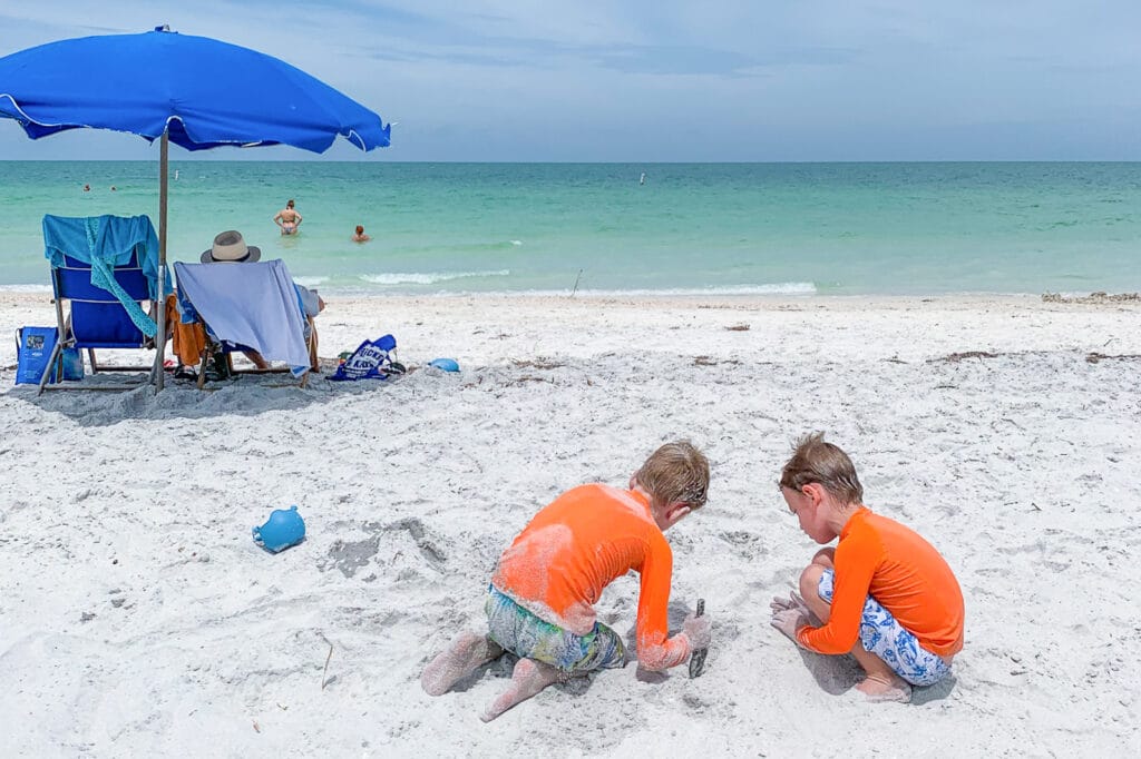 Caladesi Island Labor Day Weekend in Tampa Bay