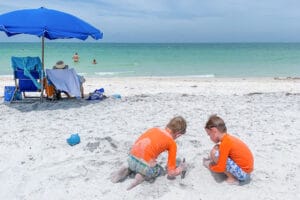 Caladesi Island Labor Day Weekend in Tampa Bay