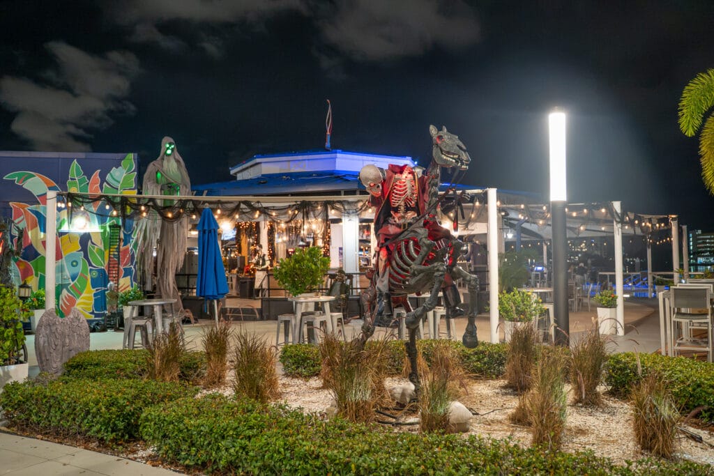 Sail Pavilion Tampa Halloween Decor 2