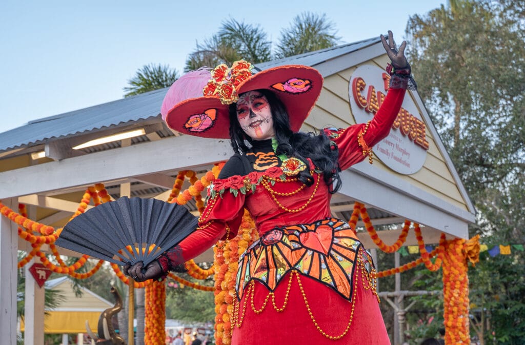 ZooTampa Creatures of the Night De Los Muertos character