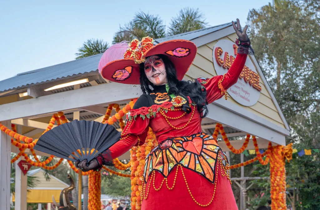 ZooTampa Creatures of the Night De Los Muertos character
