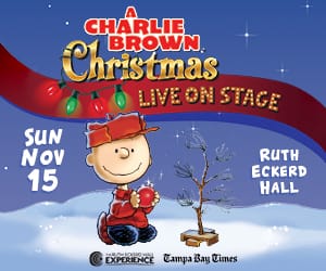 Ruth Eckerd Hall - A Charlie Brown Christmas Live on Stage Sunday Nov 15