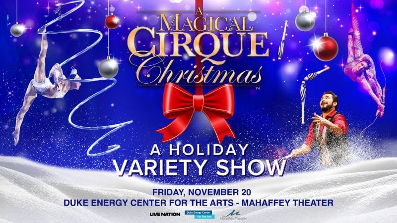 A Magical Cirque Christmas is coming to the Mahaffey Theater