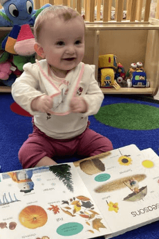 The Goddard School Baby during circle time