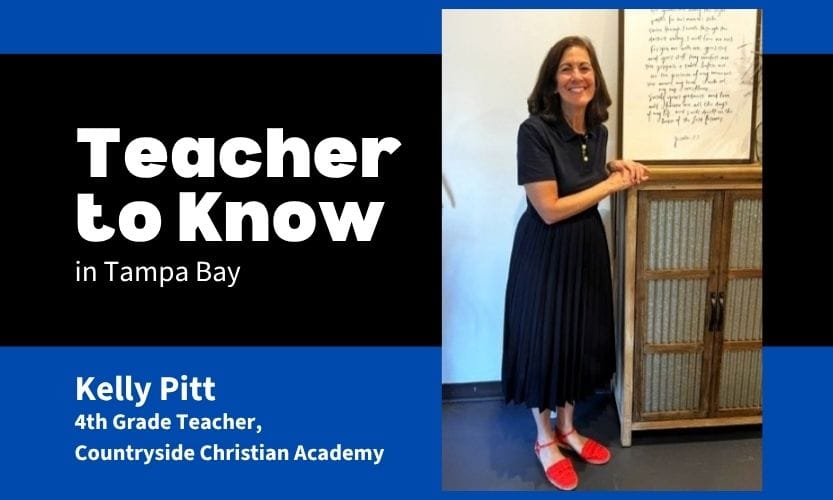 Mrs. Kelli Pitt of Countryside Christian is our October Teacher to Know